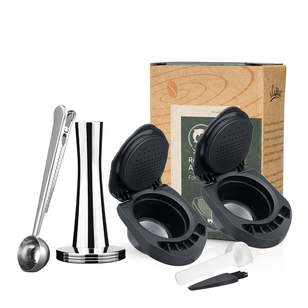 Reusable Coffee Adapter for Dolce Gusto PICCOLO XS/Genio S Coffee Machine Espresso Refill Pod Coffee Capsule Holder Accessories