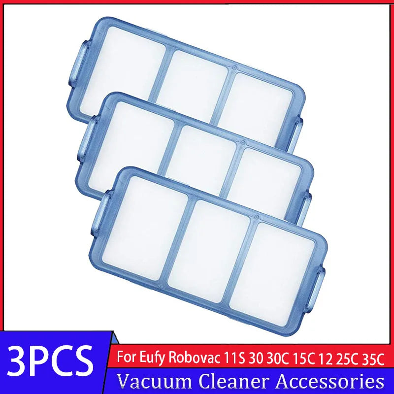 Replacement Parts Accessories for Eufy Robovac 11S 12 25C 15T 30C 35C 39C Side Sweep Main Roller Brush Filter Cover Shell Protec