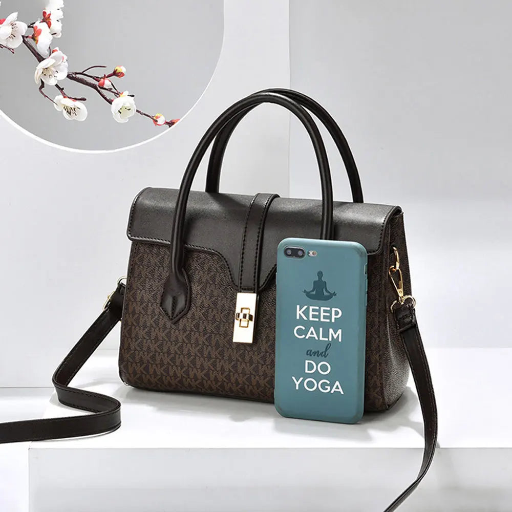 Fashion Luxury Design Shoulder Bag Womens Handbag New Trend Ladies Lady Tote Bags Print Pu Leather Shoulder Cross Bag For Woman