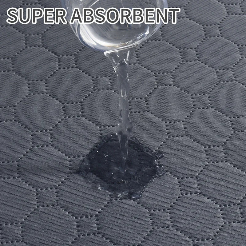 Reusable Dog Pee Pad Blanket Absorbent Diaper Washable Puppy Training Pad Pet Bed Urine Mat for Pet Car Seat Cover Pet Supplies