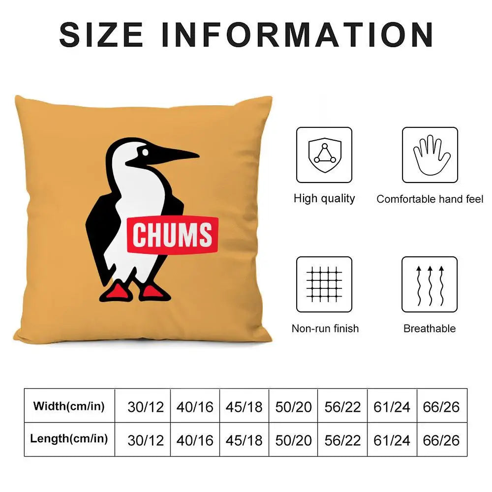 Fashion Art Design C-ChuMS Cushion Cover Soft Plush Double-Sided Printed Decorative Pillow Case Sofa All Seasons Home Decor Gift