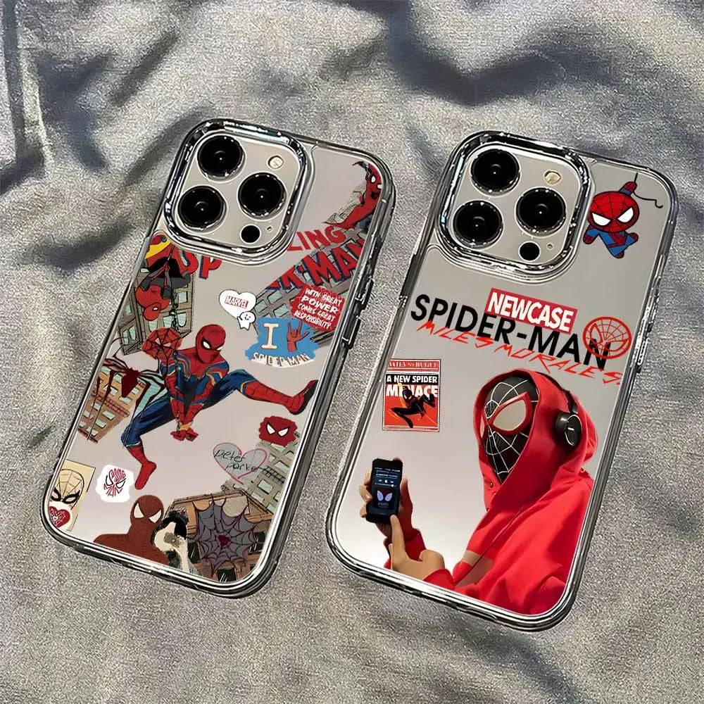 Cool Y-Spiders M-Man Phone Case For iPhone 17 16e 16 15 14 13 12 11 mini Pro Max X XR XSMAX 8 7 Air Plus Transparent Soft Cover