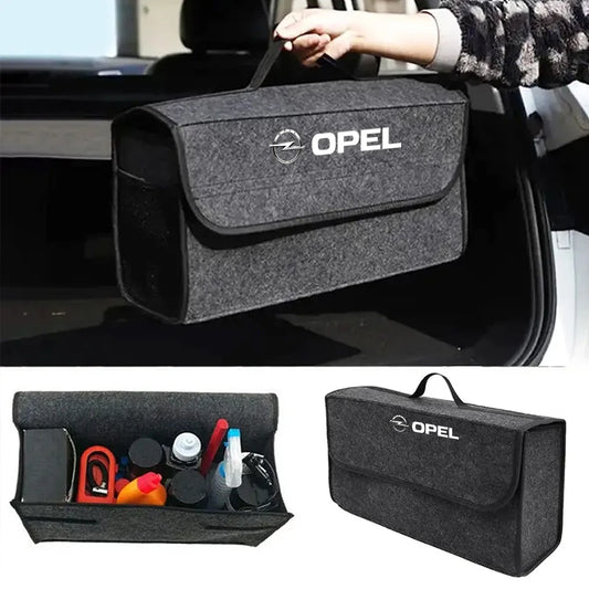 Opel Car Organizer Bag Storage Tool Trunk Box Car Accessories For Corsa D Adam OPC H Astra Mokka G Zafira A DX J Antara C Junior