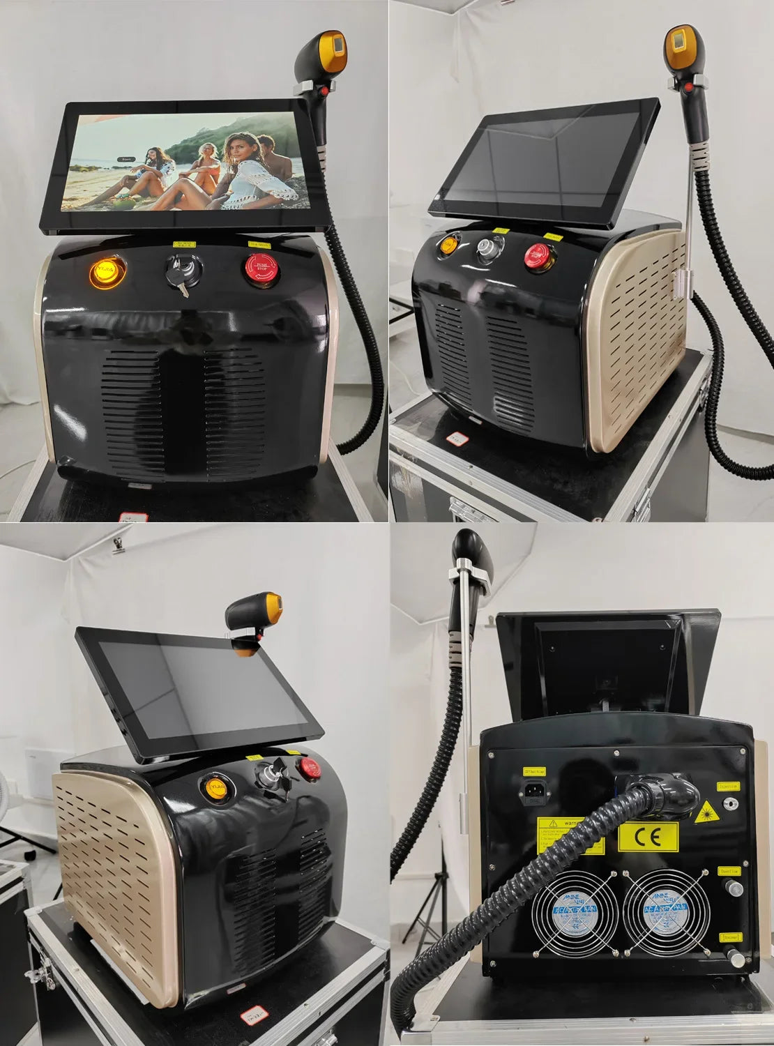 Professional 808nm Diode Laser Hair Removal Machine 3 wave Ice Titanium Painles Permanent Alexandrite Device For Salon Depilador