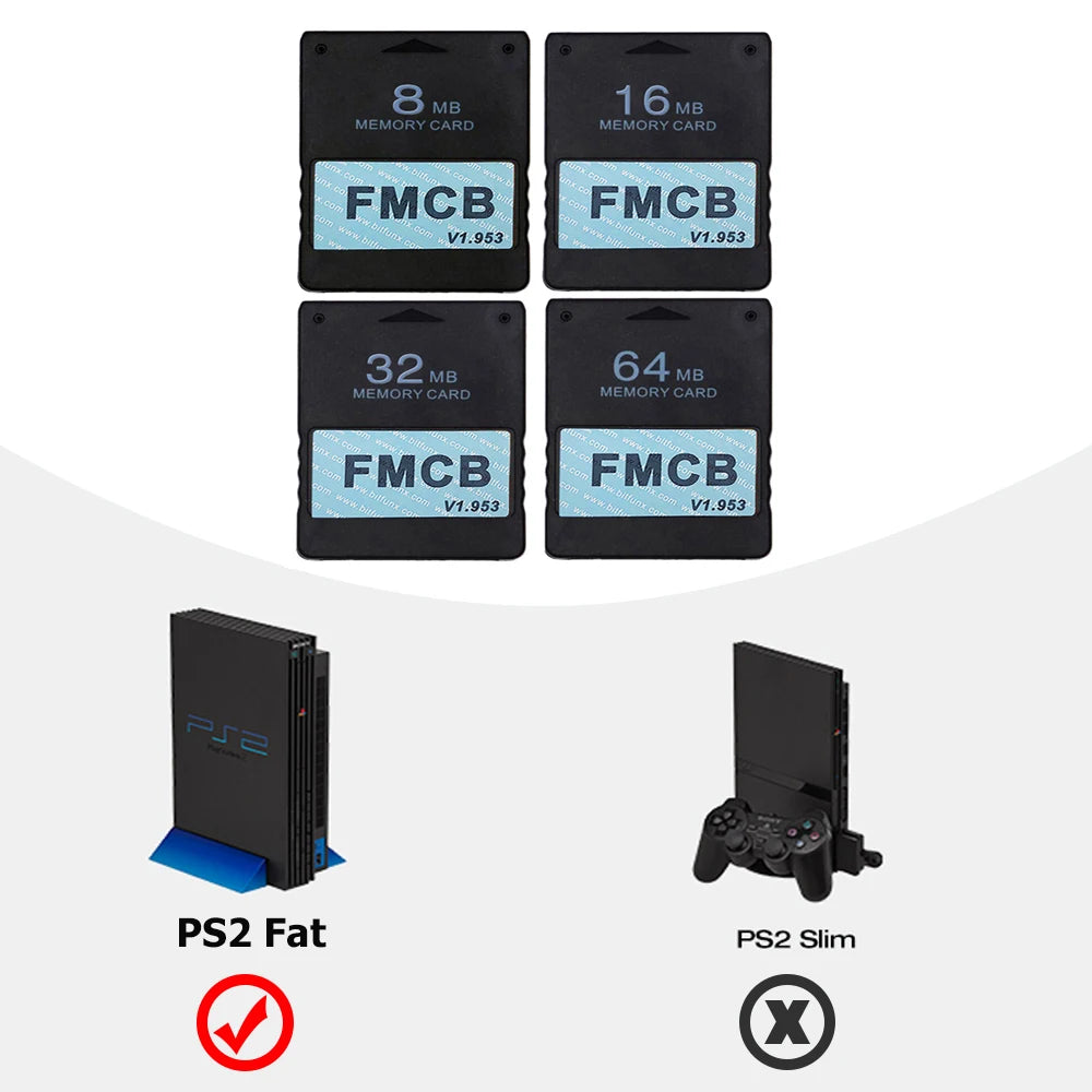 Bitfunx V1.953 Free McBoot FMCB Program Card OPL for PlayStation2 PS2 Fat Game Console