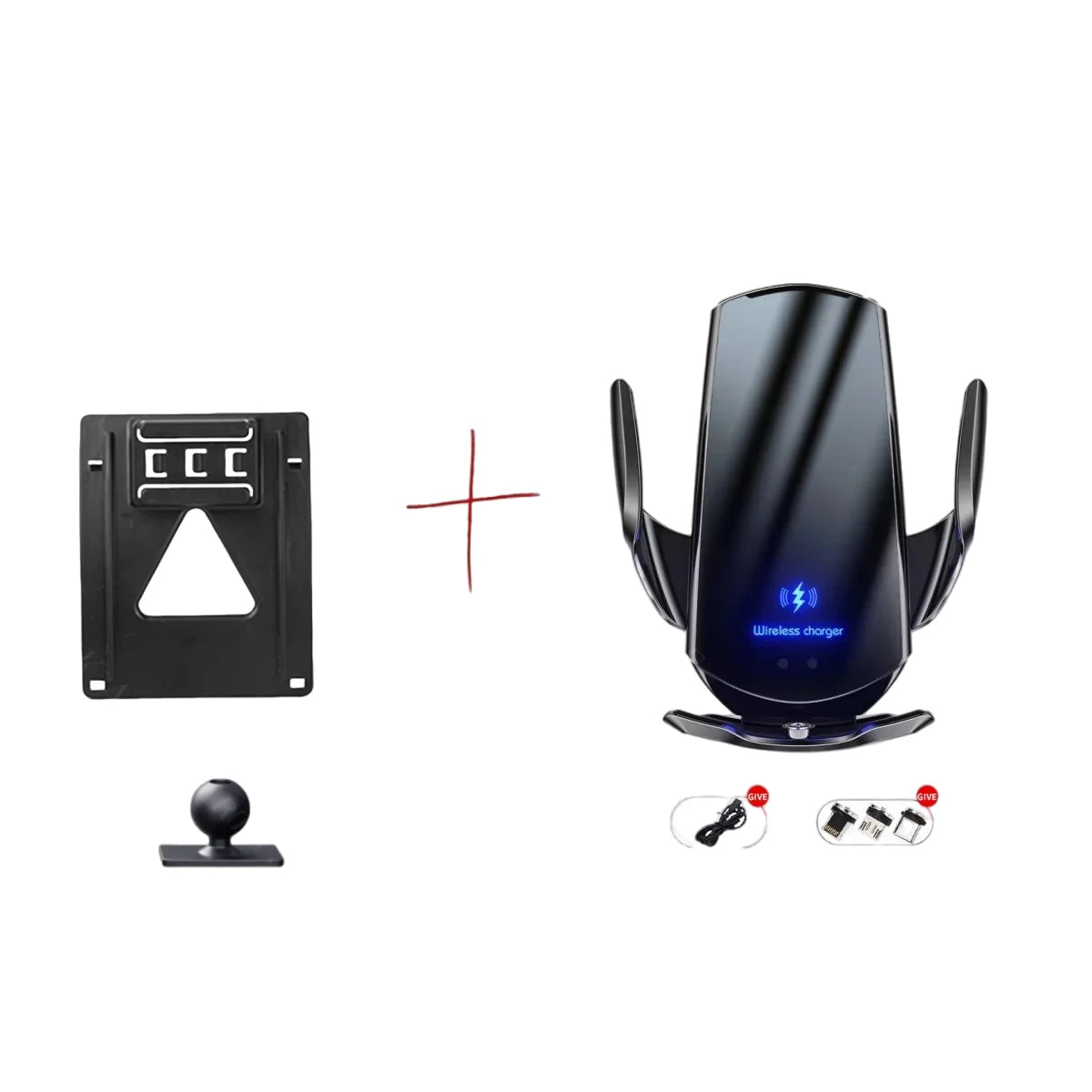 For Volkswagen VW Touran 1T 2005-2013 2009 2010 Car Phone Holder Special Fixed Bracket Base Wireless Charging Cars Accessories