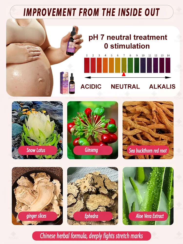 Choose the right product to make stretch marks invisible!