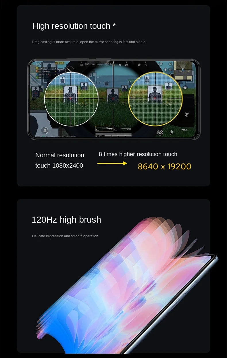 Global Version Xiaomi Redmi K40 Pro Smartphone cecular Snapdragon 888 6.67inch 120Hz E4 AMOLED Display 64MP 33W Fast used phone