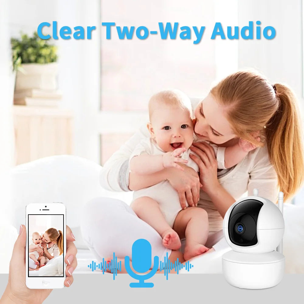 1080P Wireless Smart Home Camera YCC365 Plus APP Auto Tracking Two Ways Audio Security Protection Indoor WIFI Camera 2MP