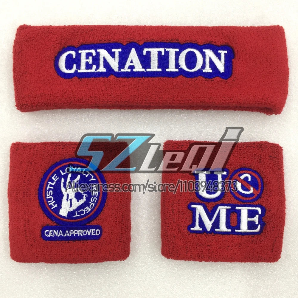 2024 Cotton Unisex Sports Sweatband For JOHN CENA Wristband Gym Running Safety Wrist Support Brace Wrap Bandage Wrist Protector