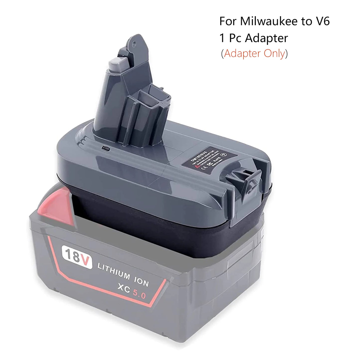V6 Battery Adapter For Makita/Dewalt/Milwaukee 18V Li-ion Battery To For Dyson V6 Battery SV04 SV03 DC59 DC58 DC62