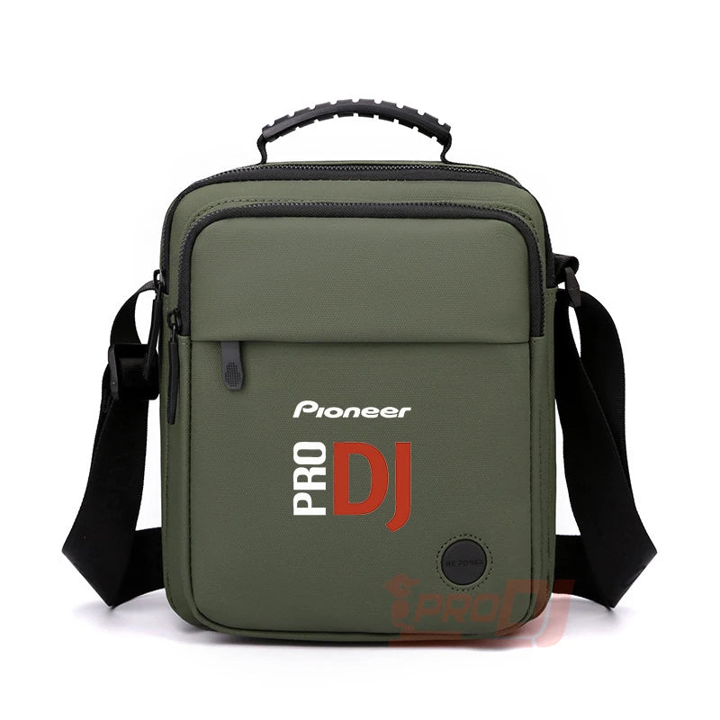 New Pioneer Pro Dj Shoulder Bag Travel Messenger Bag Men's Waterproof Fashion Nylon Shoulder Bag Outdoor Casual Sports Chest Bag