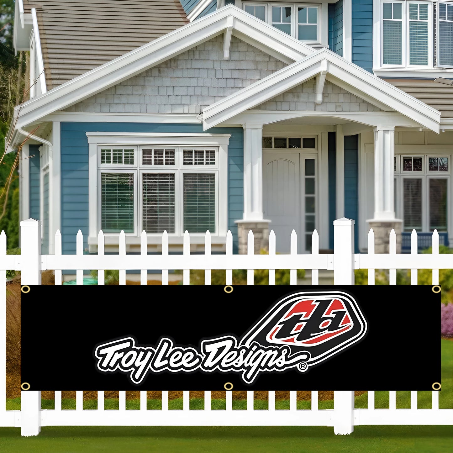 60X240cm Troy lee designs Auto Parts Flag Banner Flag Polyester Printed Garage or Outdoor Decoration Tapestry
