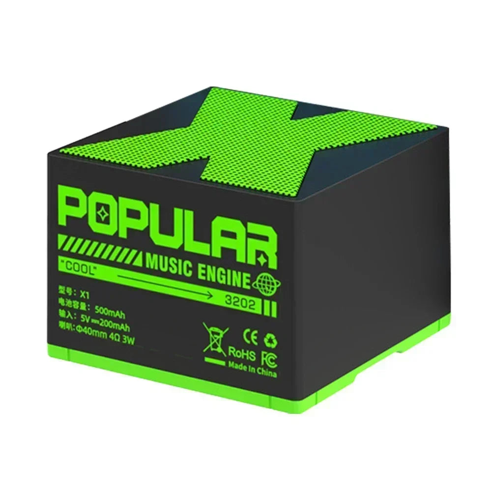 portable Mini wireless Bluetooth audio speaker full range audio player suitable for outdoor activities office and relaxation