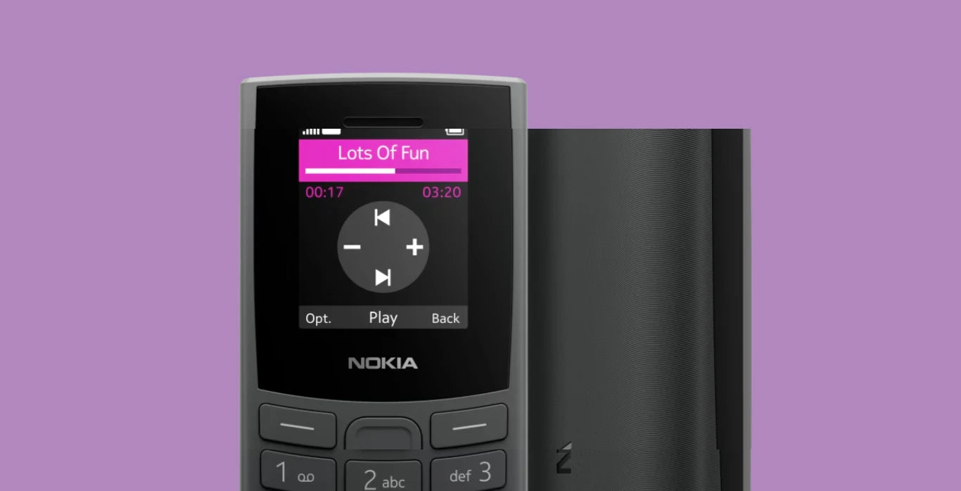 Nokia 105 4G 2023 Feature Phone Dual SIM Bluetooth 5.0 1450mAh FM Radio Call Recording with Hebrew Keyboard New And Original