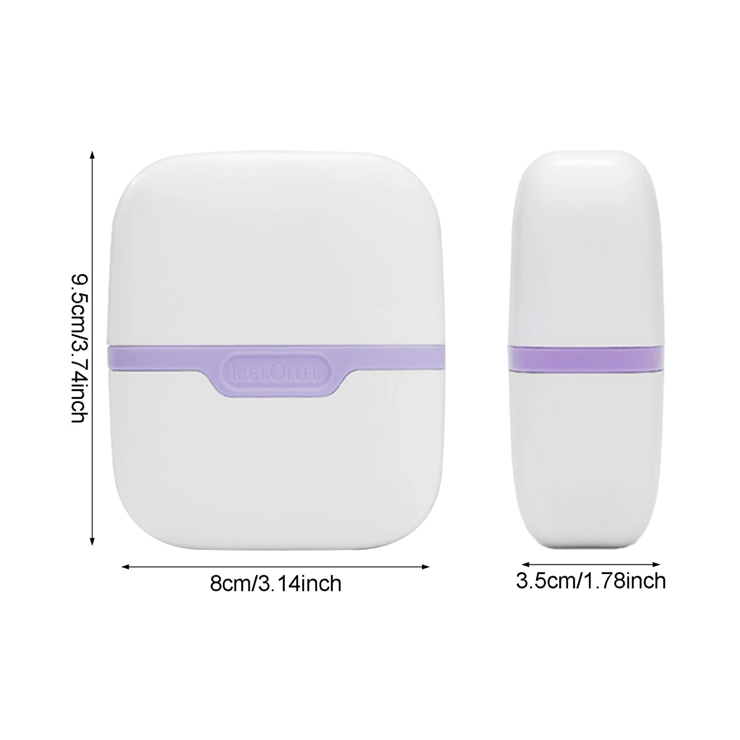 Face Ice Roller Skin Care Tools Double Head Cooling Therapy Skin Massage Rollers Face Skin Care Tools for Girls Woman care