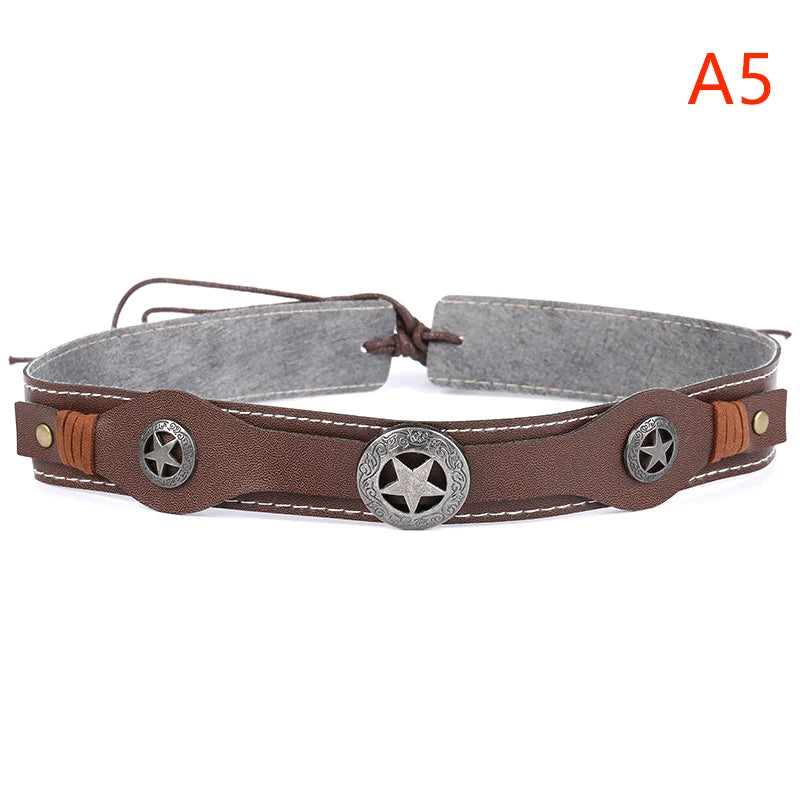Fashion Fedora Belt Accessories Men's Women's Hats Straw Hats Accessories Belts Belt Buckles Outdoor Decoration Fashion