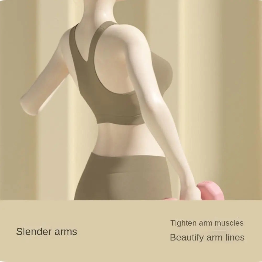 High Quality 1kg Fitness Dumbbell Set PVC Waterproof Kettlebell Non-Slip Anti-Roll Small Dumbbell Home Equipment