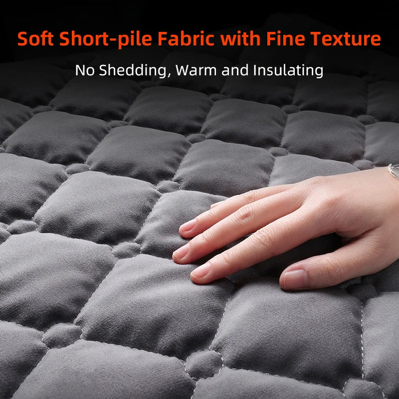 Winter heated seat cushion, sedan automatic power-off speed, thermoelectric heating small square cushion, car USB warm car seat