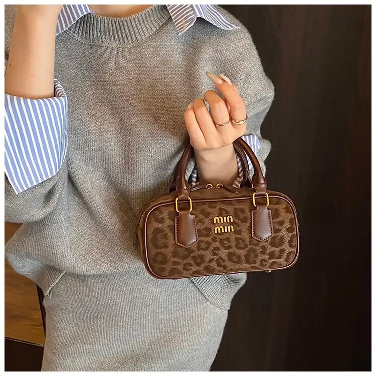 Women's Square Leather Satchel Handbag | Tote Shoulder Crossbody Purse & Diaper Bag