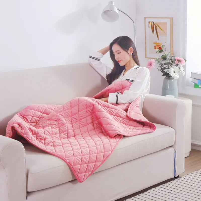 5V USB Large Loose Electric Blanket Powered By Power Bank Winter Bed Warmer Heated Sofa  Blanket Body Heater Bed Warmer Mat