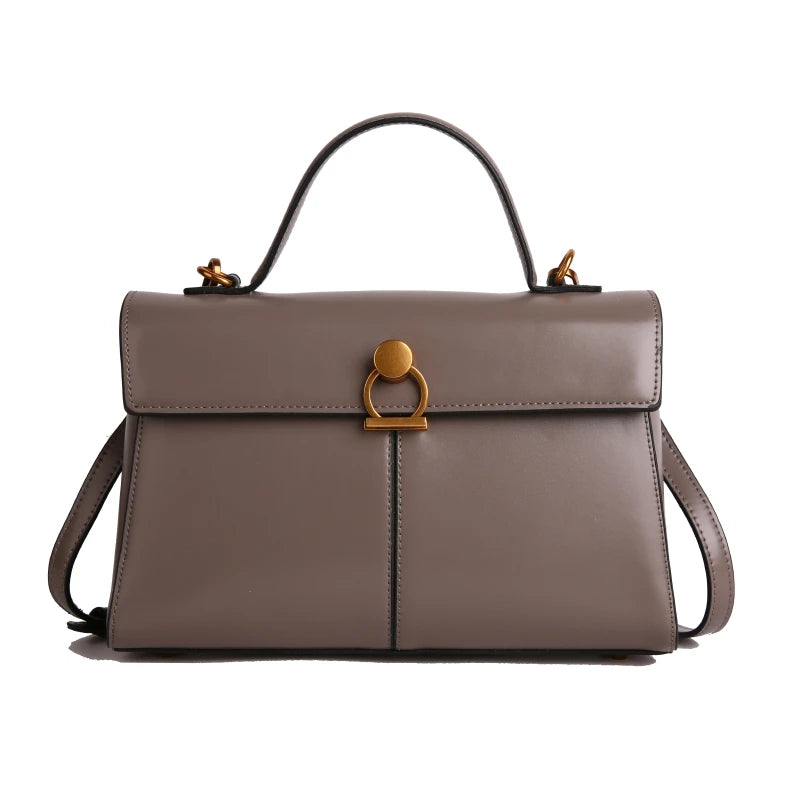 2025 New Classic Style Solid PU Square Shoulder & Crossbody Bags High Quality Sense of Luxury Simple Commute Handbags for Women