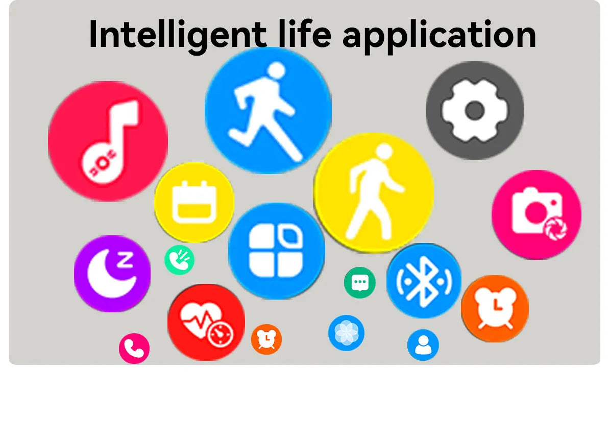 NEW 2.01'' Smartwatch Fitness Tracker Clock Sports Smartband Blood Pressure Monitor Smart Watches for Men Women IOS Android 2026