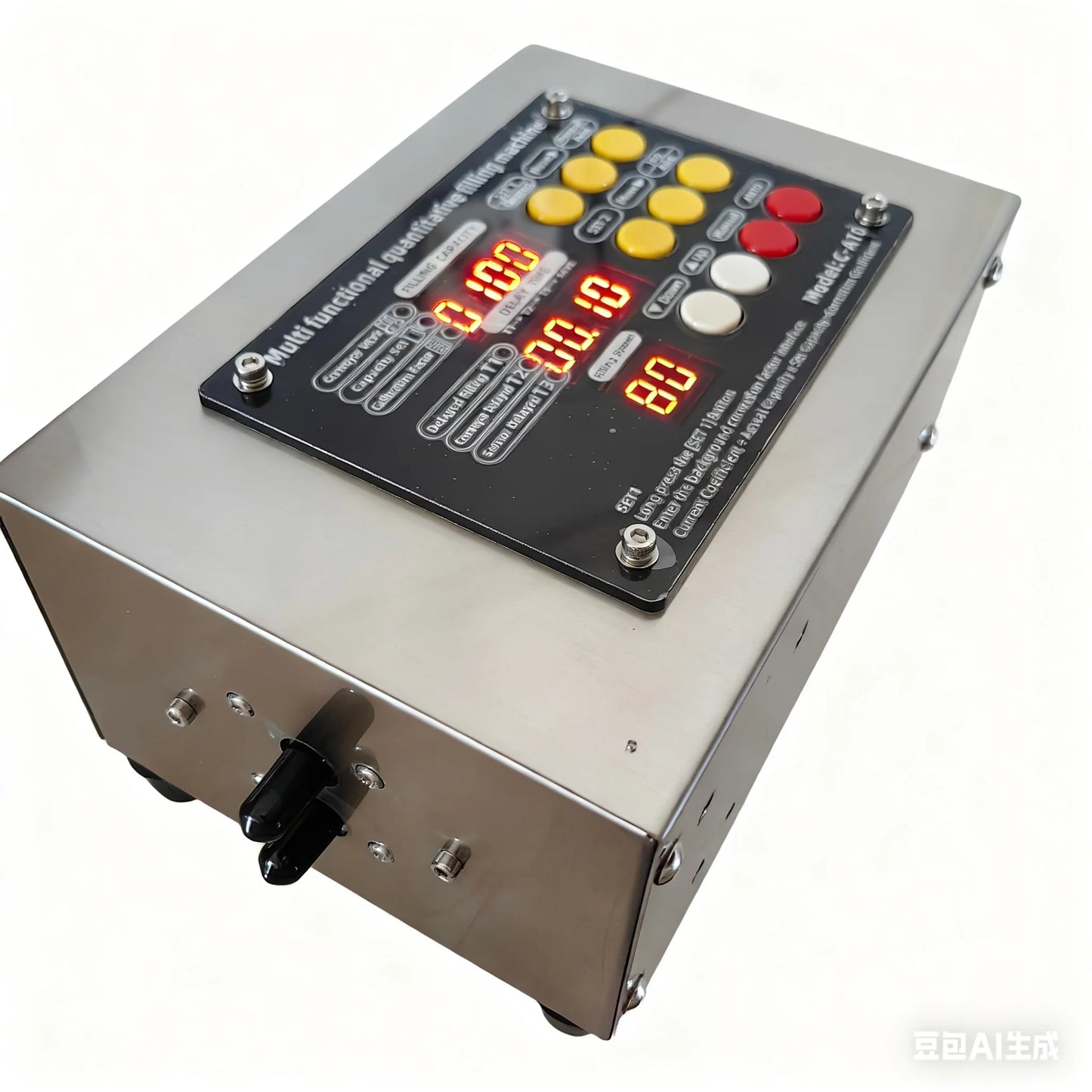 5000ml Filling Machine Diaphragm Pump Liquid Water Filler Foot Pedal Switch Juice Sauce Milk Fill Automatic Small Quantitative