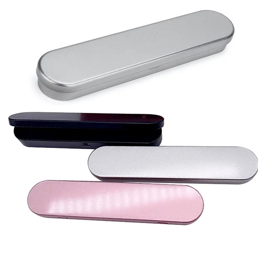 Multifunction Gifts Flip box Student Stationery School Supplies Metal Pencil Case Fountain Pen Box Tin Box Iron Pencil Case