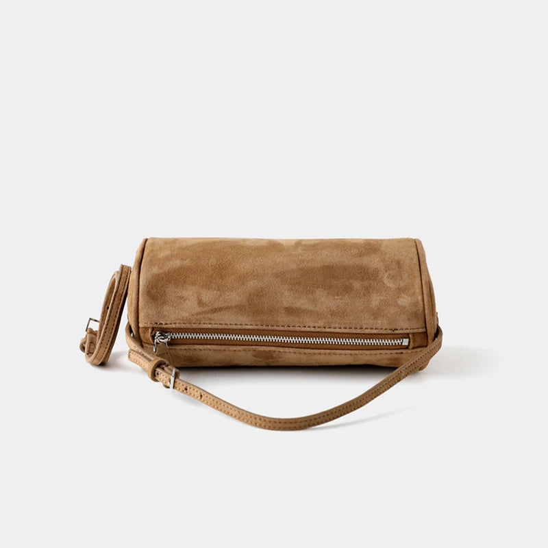2026 Luxury Brand Design Handbags Lunch Bags Women Genuine Leather Elegant Underarm Bag Fashion Mini Small Shoulder Bags Ladies