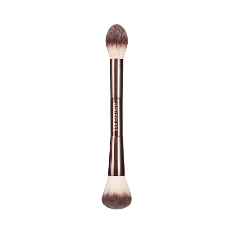 HOURGLASS Full Set Makeup Brushes - Powder Blush Foundation Eyeshadow Concealer Lip Brush - Cosmetic Brush Kit for Face And Eyes