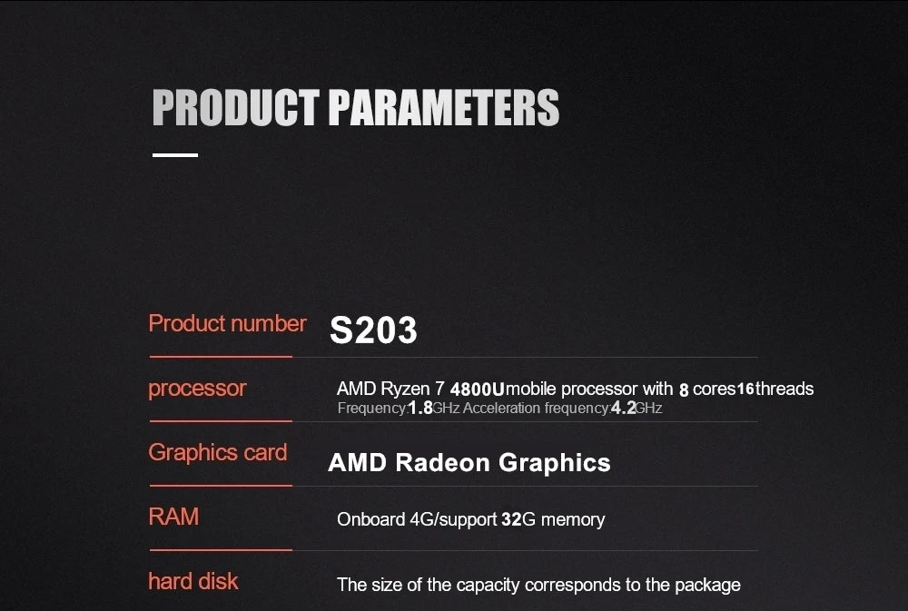 15.6 Inch Ultrabook - AMD Ryzen 7 4800U, 32GB RAM, 2TB SSD, 5G, Bluetooth, Windows 11 Pro Gaming Laptop (Metal)