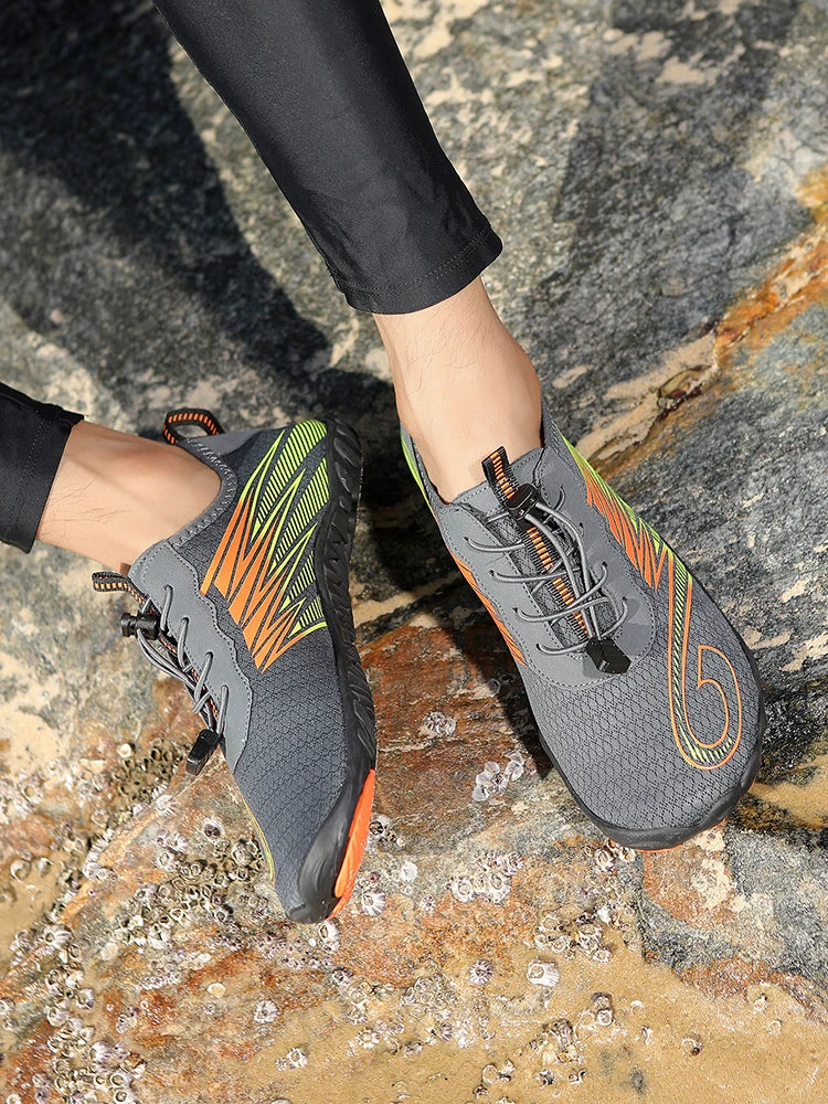 Unisex Water Sports Aqua Shoes Swimming Diving Sneakers Outdoor Beach Barefoot Gym Yoga Footwear Men Women Trekking Wading Shoes