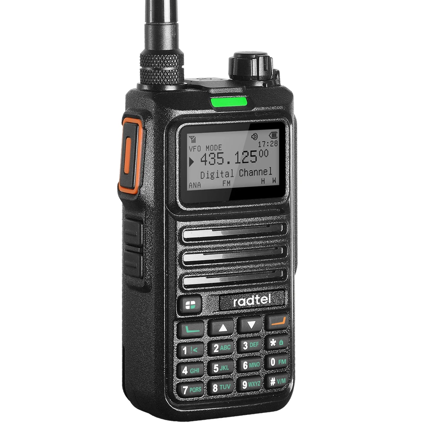 Radtel RT-4D DMR Radio Digital Walkie Talkie Dual Mode Analog Two Way Radio Dual Time Slot Ham Radio 1024 Channels