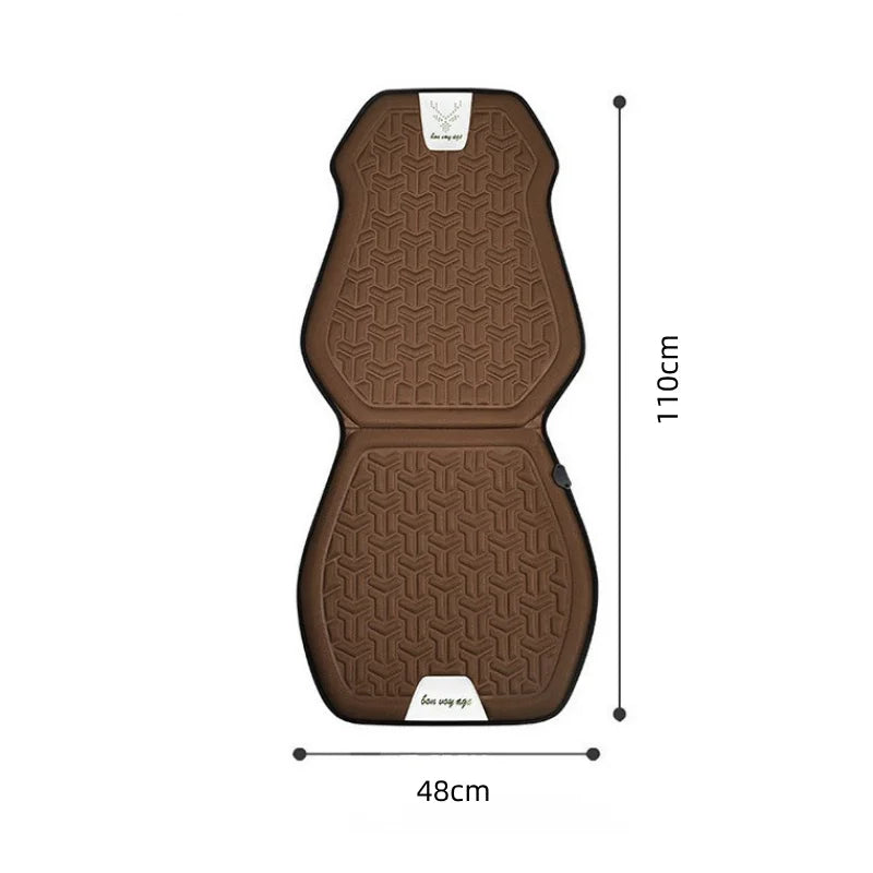 Universal Heated Car Seat Cover 12V Winter Seat Cushion Warm Velvet Plush Seat Protector Car Heating Mat Auto Accessories