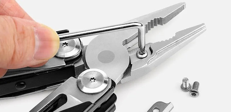 Outdoor Camping Folding Tool Pliers Organizer Opening Jars Bottles Tool Pliers Multi Purpose Pockets Hand Tools Electrician