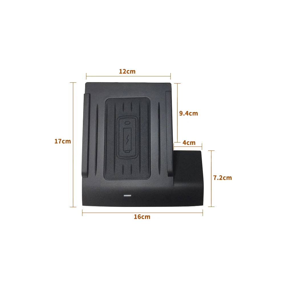 Moreway 15W Wireless Charger For VW Golf 7 MK7 2013-2019 Phone Holder Fast Charging Pad Charge trim Car Interior Accessories