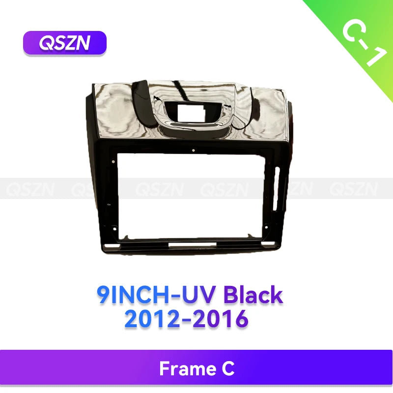 QSZN 2012-2016 For ISUZU D-MAX/MU-X/Chevrolet Trailblazer/Colorado/S10 2012-2016 Car Radio Android Player Stereo Frame Fascia