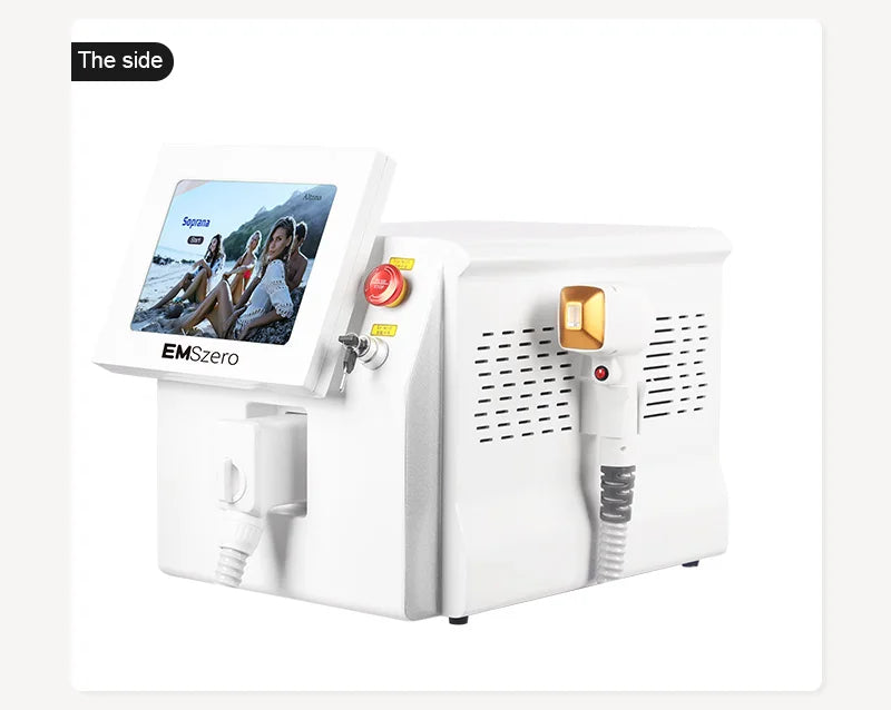 Diode Laser Hair Removal Equipment Freezing Point Painless And Safe Hair Removal System 3 Wavelength 755nm 808nm 1064nm HOT