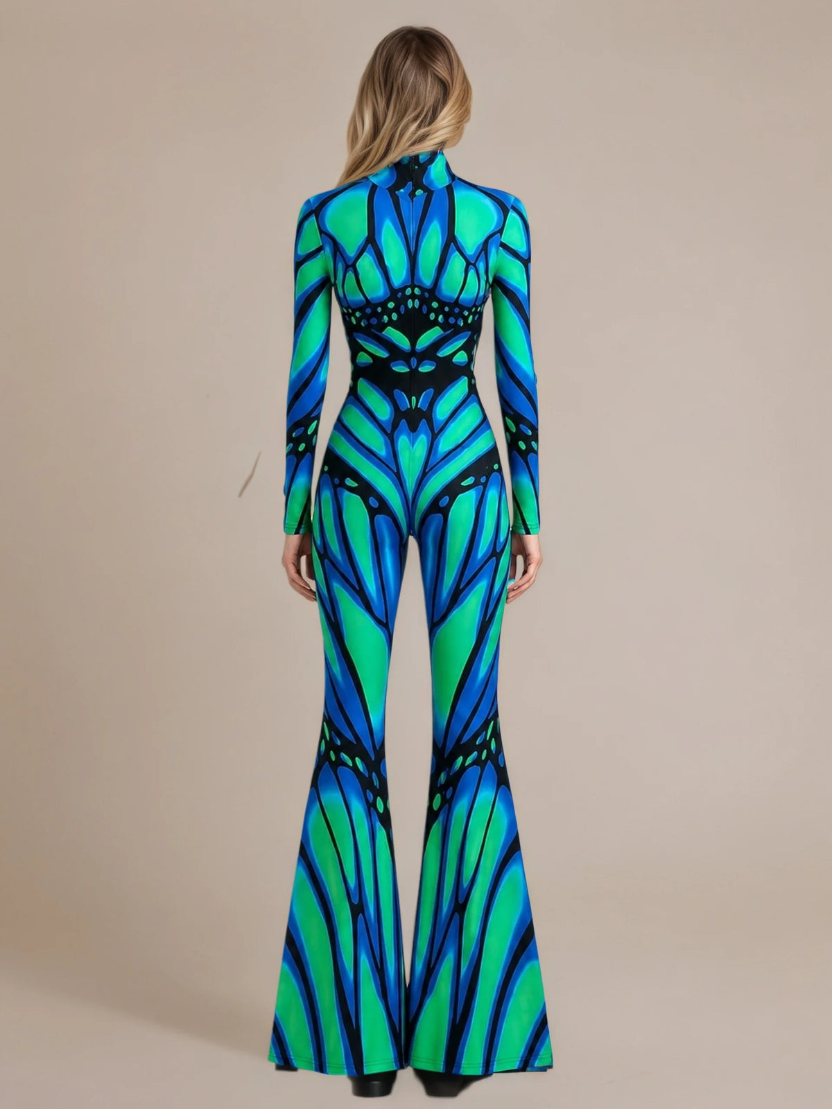 Halloween Art Irregular Line Unisex Jumpsuit Cool Carnival Cosplay Outfit For Festival Party Stage Role Play Performance 2026