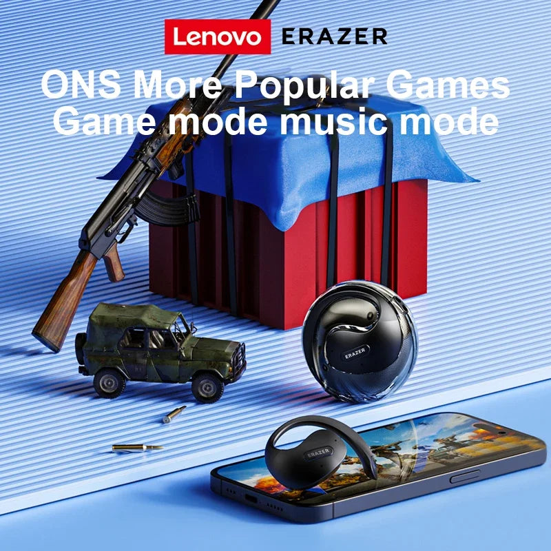 MINISO X15 pro Bluetooth 5.4 Earphones Erazer X15 Sports Wireless Headphones Noise Reduction HD Call Lenovo Earbuds with Mic