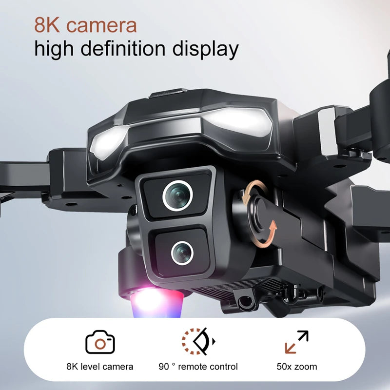 A22 Max Drone 8k Esc Dual Camera 5g Hd Aerial Photography Wifi Optical Localization Obstacle Avoidance Brushless Rc Drone