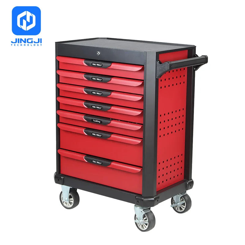Storage Cabinet Toolbox Drawers Cart Tools Trolley Rolling Tool Cart For Mechanic