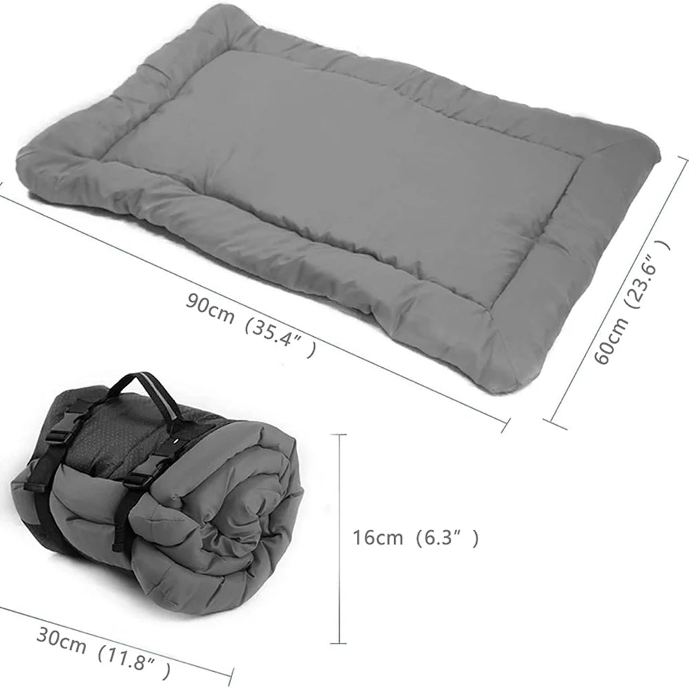 Waterproof Foldable Portable Pet Bed Mat Cushion for Dog Cat Outdoor Travel Camping Car Seat Pad Washable Durable