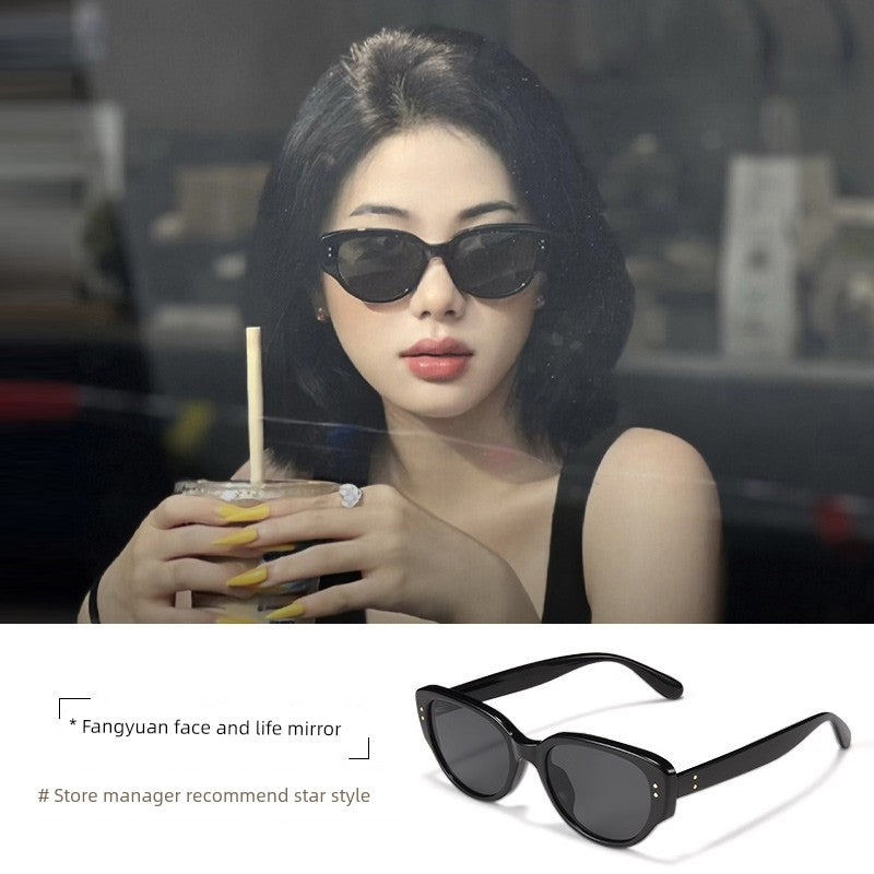 GM Myopic Sunglasses Men Can Wear Degrees for Driving Sun Protection UV Protection 2025 New Sunglasses Women