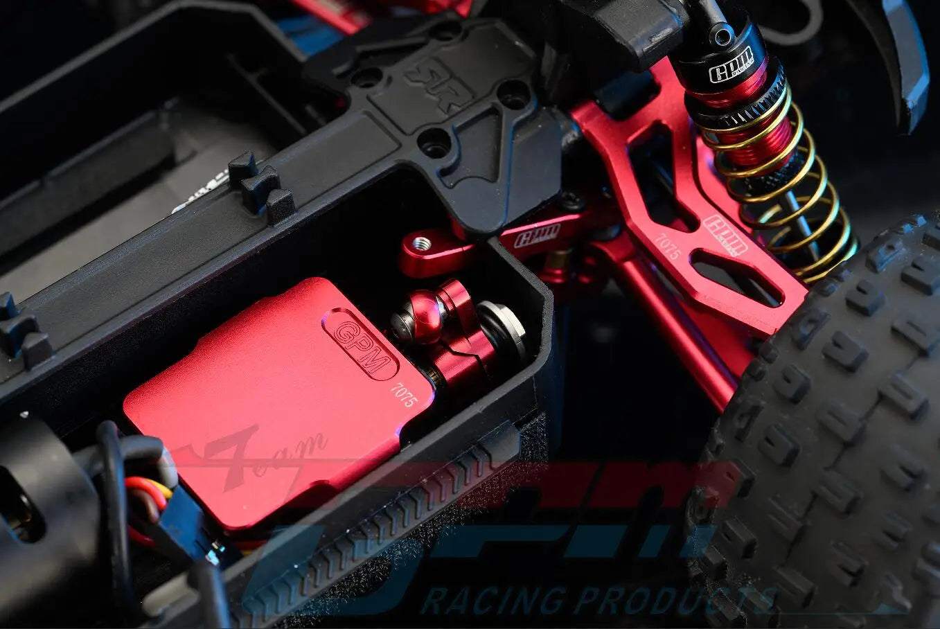 GPM Alu 7075 Front & Rear Suspension Arms Set For ARRMA 1/18 Granite Grom Typhon
