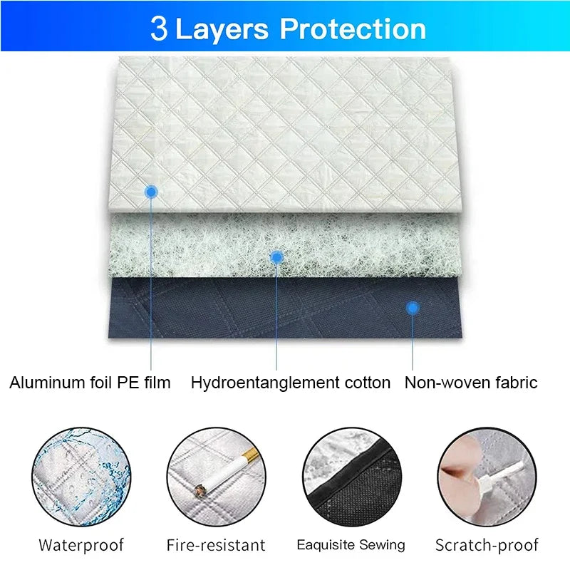 Winter Car Snow Shield Shade Front Windshield Anti-frost Antifreeze Sunshade Cover Sun Shade Protector Auto Exterior Accessories
