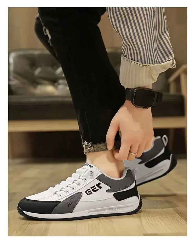 Spring and Autumn New Style Men's Shoes Spring and Summer Sports Board Shoes Running Lightweight Casual Shoes