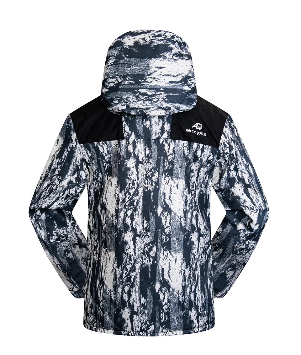 Winter Ski Suit for Men Outdoor Sports Warm Windproof Waterproof Snow Jackets Pants Male Ski Equipment Snowboard Jacket SK032