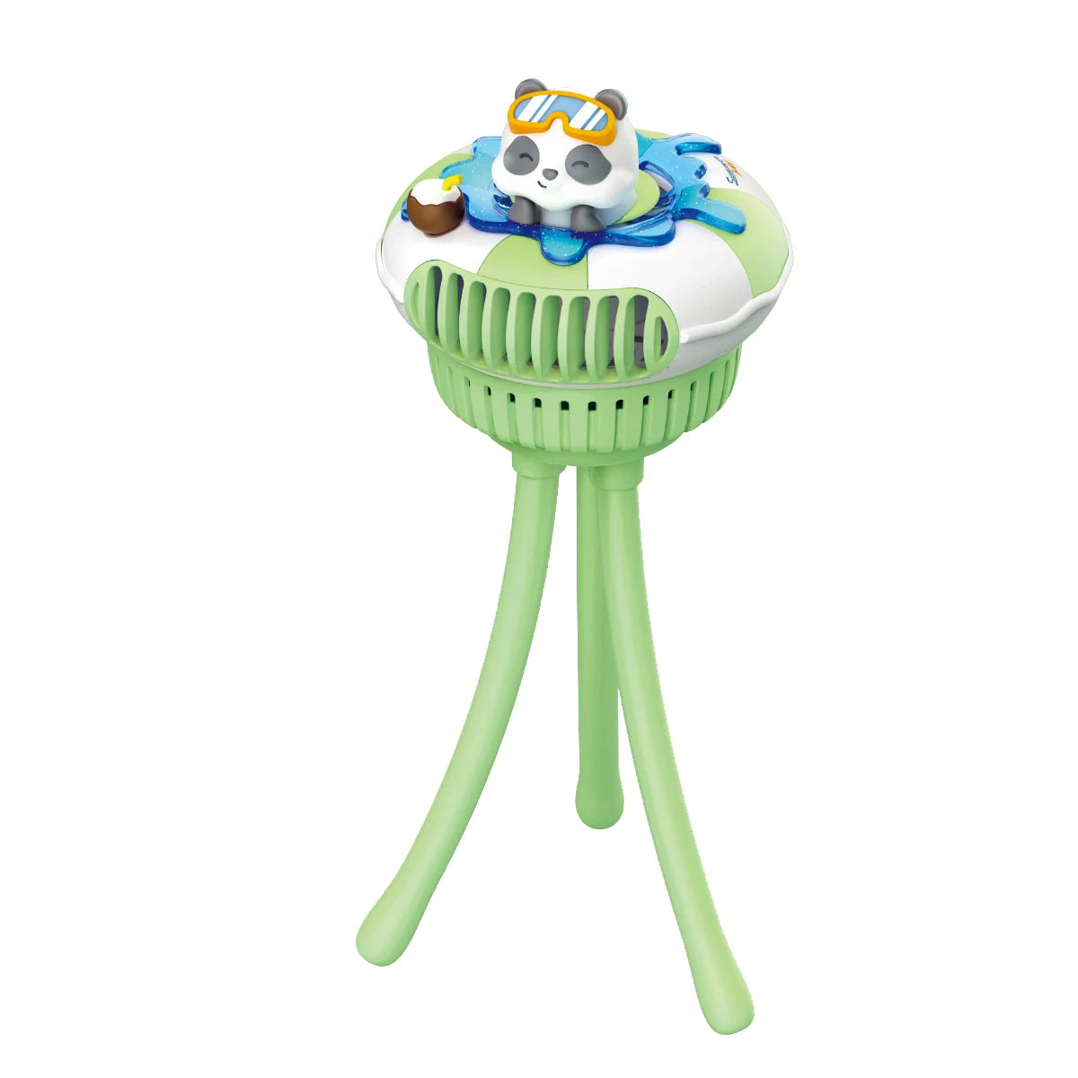Baby Stroller Fan Mini Portable Outdoor Fan USB 3 Speed Flexible Octopus Fan Tripod Clip on Handheld Fan for Stroller Crib